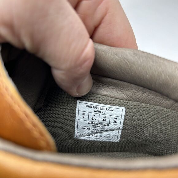 Eddie Bauer Women's K-6 Hiking Mountaineering Boot "Brown" 2023 - Picture 14 of 14